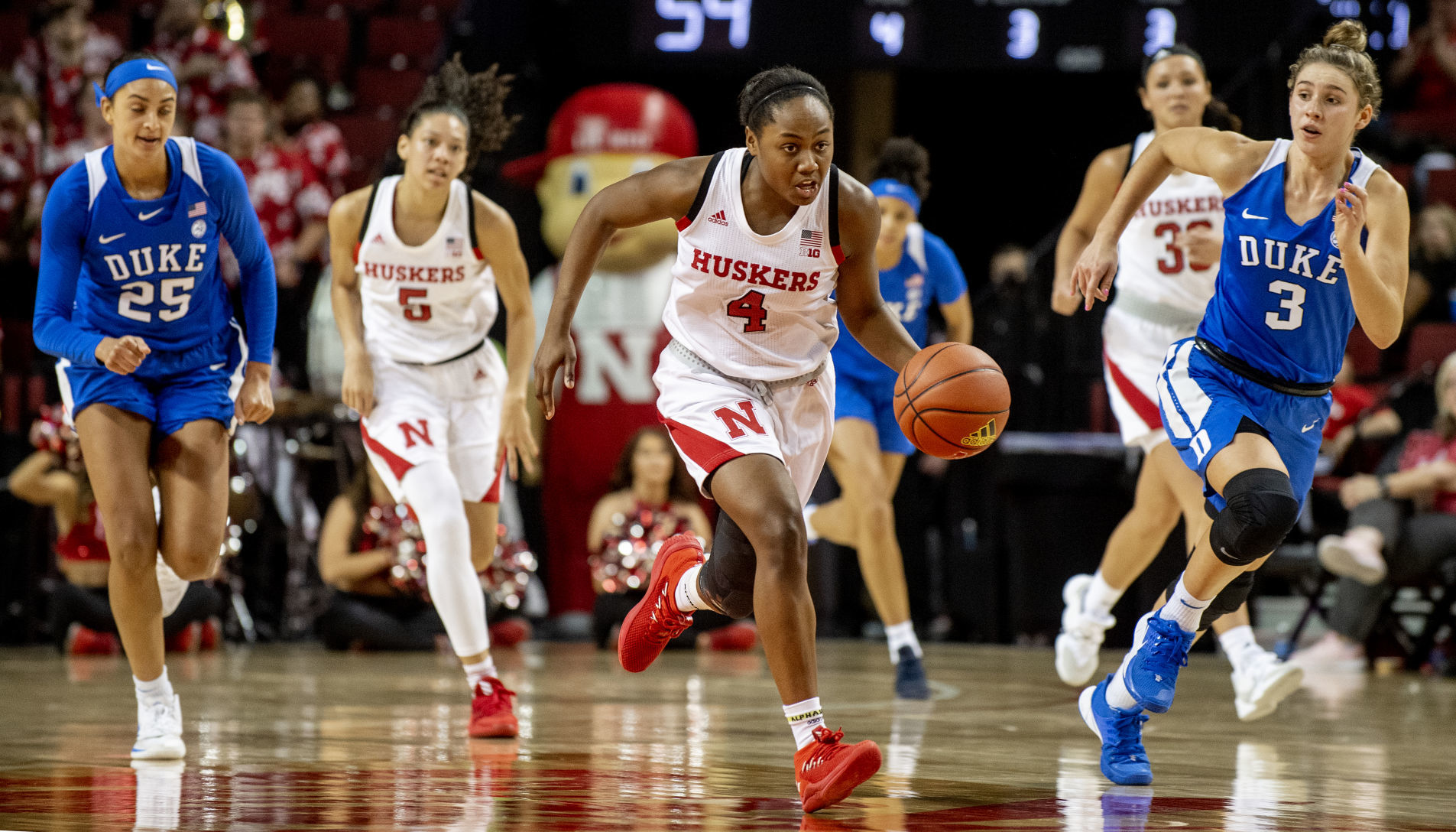 Duke vs. Nebraska, 12.4